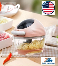 Multi-Functional Manual Food Chopper Compact Hand Held Vegetable Dicer Mincer