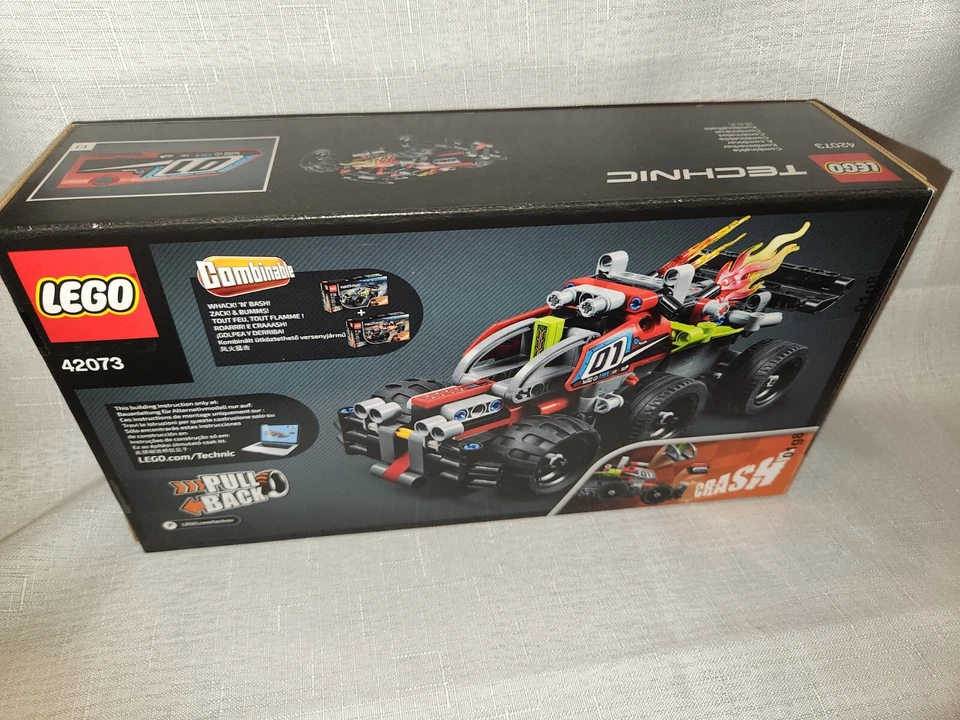 Lego 42073 Technic BASH! Pullback car 2018 - Brand New Sealed - Image 3 of 4