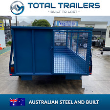 10x6 Tandem Cage trailer