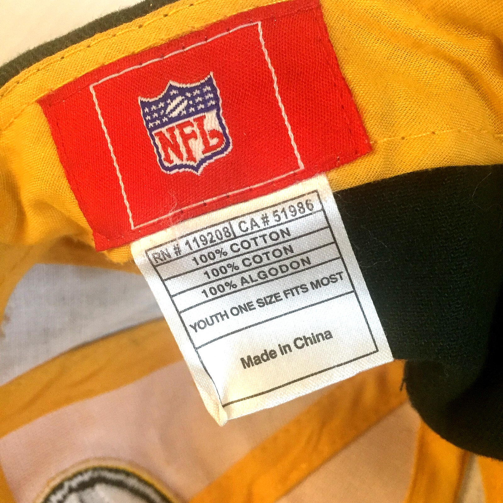 NFL Green Bay Packers Youth Kids Hat Cap Adjustable Size thumbnail 4