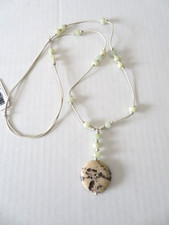 J.JILL STONE BEAD NECKLACE 28-34"