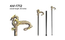 Dragon Head Western Walking Cane