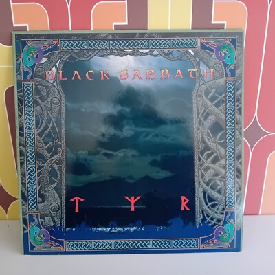 Black Sabbath   Tyr, I.R.S. Records, *1st press* 1990, NM/NM Vinyl LP N°649