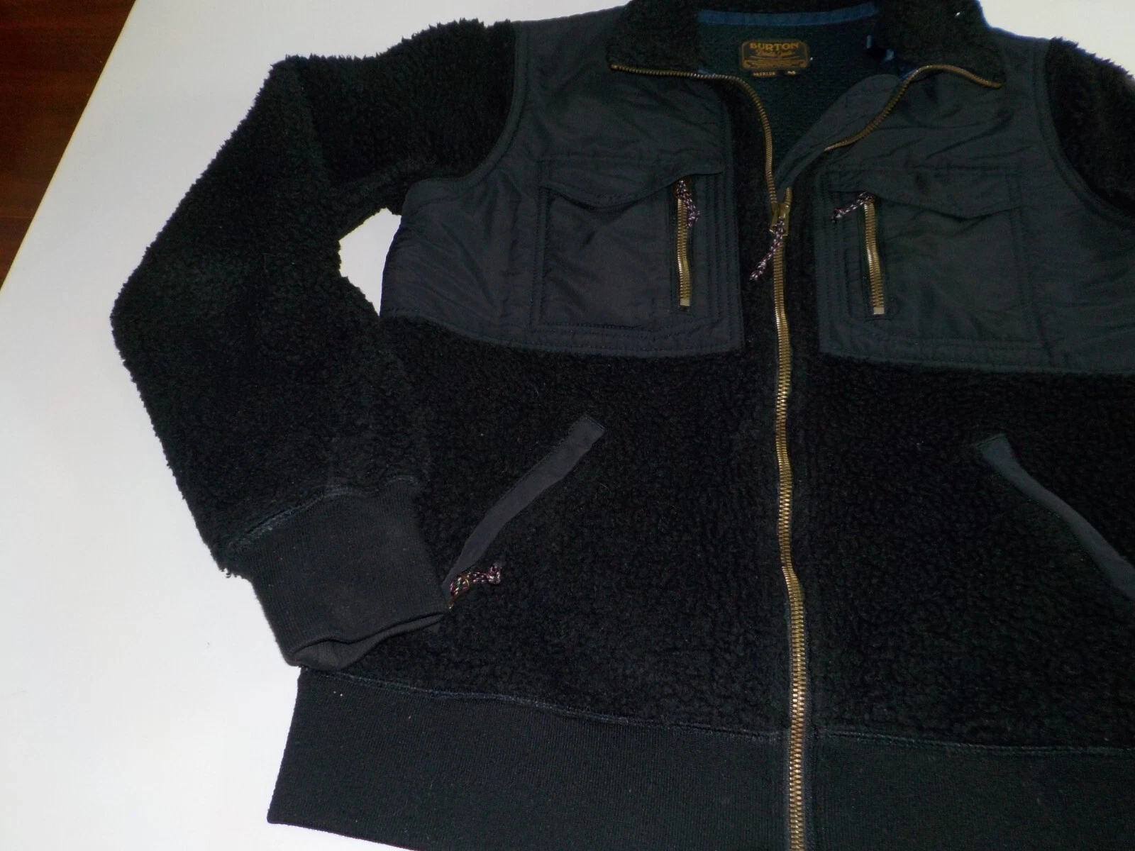 burton durable goods dryride bolden fleece jacket