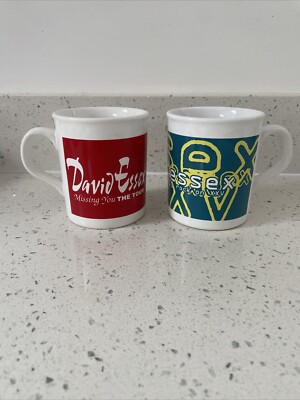 David Essex Missing You the Tour Tasse. Red & Rock On XXV Tasse