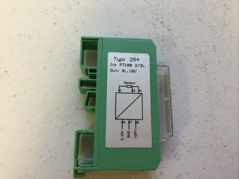 NEW LOT OF 12 WIKA TYPE 254 PT100 TEMPERATURE TRANSMITTER -50..50C, FREE SHIP - Image 3 of 4