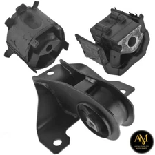 Engine Mounts & Insert of Transmission Mount 3PCS for Dodge Neon 99-95 L4-2.0L