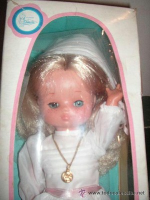 muñeca lesly comunion