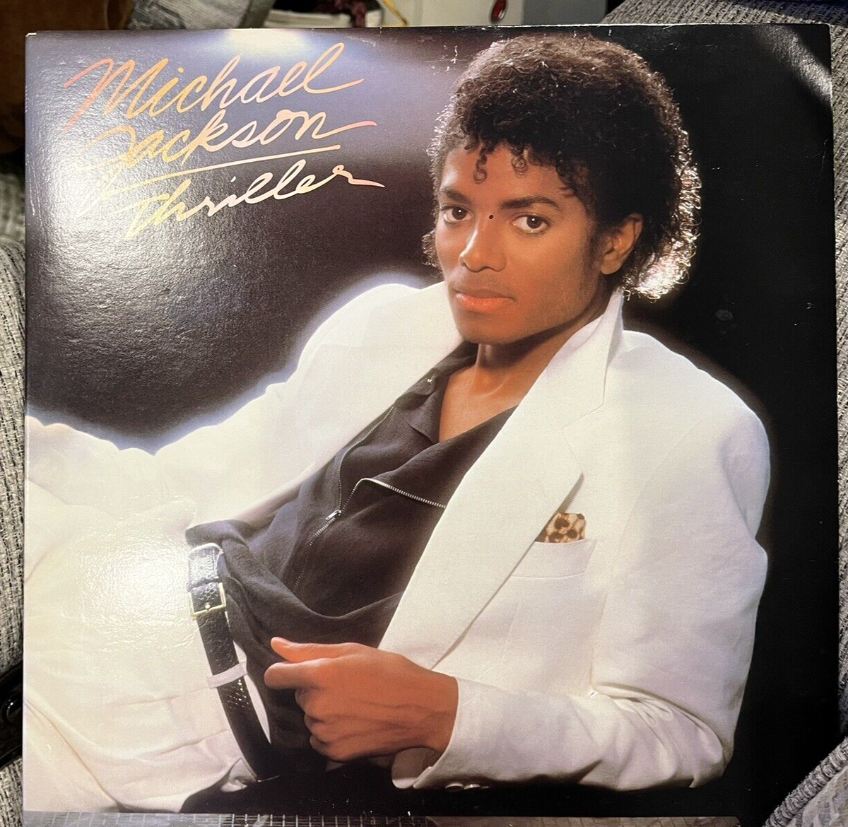 Michael Jackson Thriller 限定版レコード Michael Jackson Thriller Original Vinyl 1st Print 1982 Rare MJ