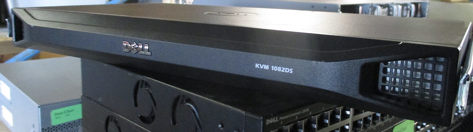 Dell PowerEdge 1082DS 8-Port KVM Remote Console Switch Keyboard Video ...