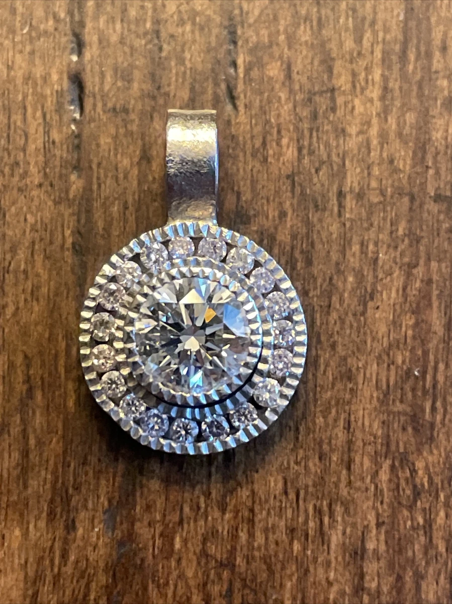 Todd Reed Palladium Diamond Pendant 1.27ct