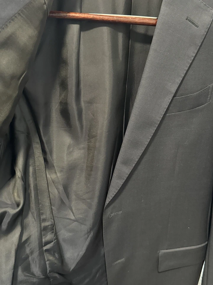 Chaqueta de traje Ermenegildo Zegna azul marino Foto 4 de 4