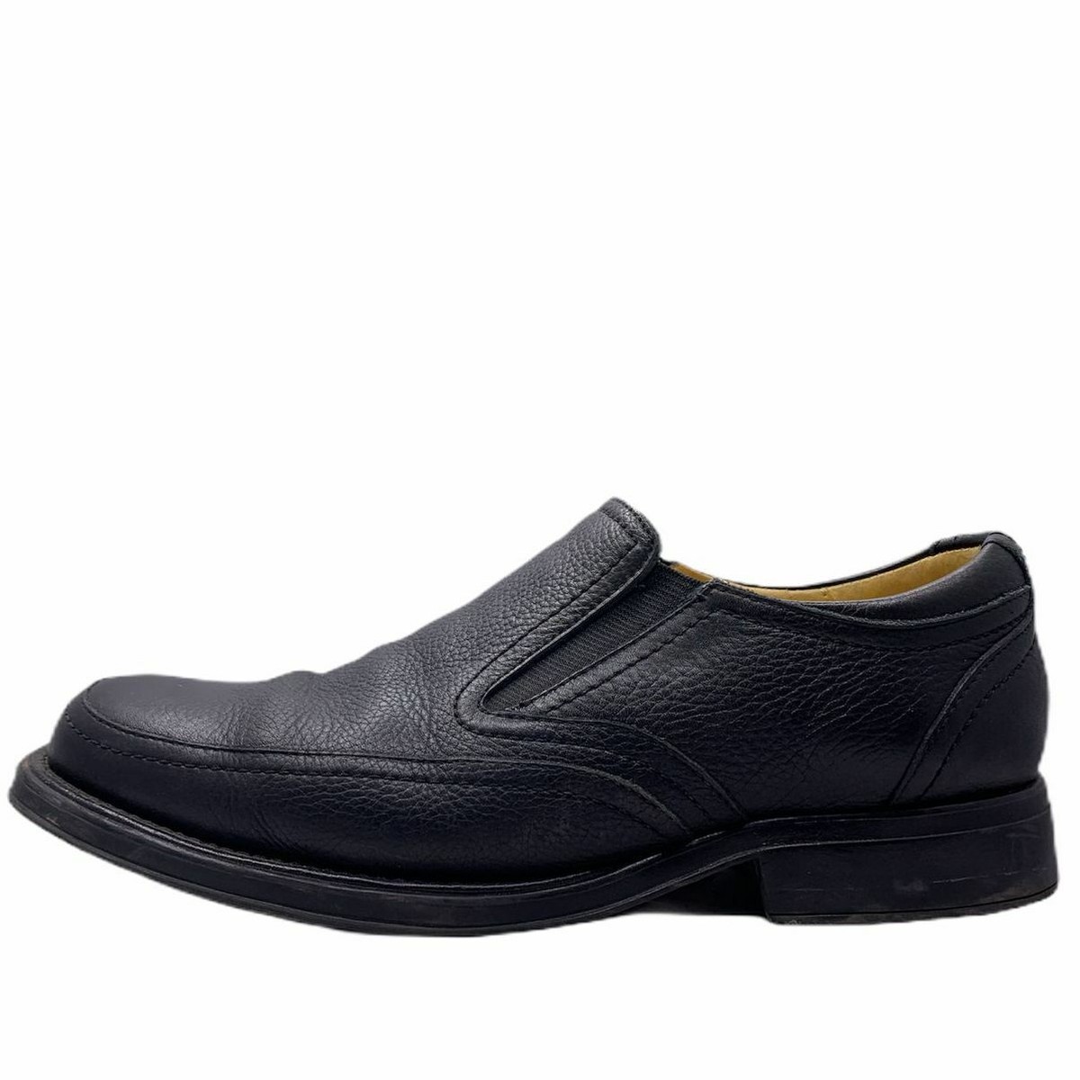 Belvedere Leather Loafers Size 12D Black Skyway Made In  display picture 2
