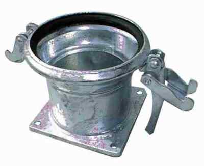 M-Teil mit Flansch und O-Ring Italienisches System 4'' 5'' 6'' 8''