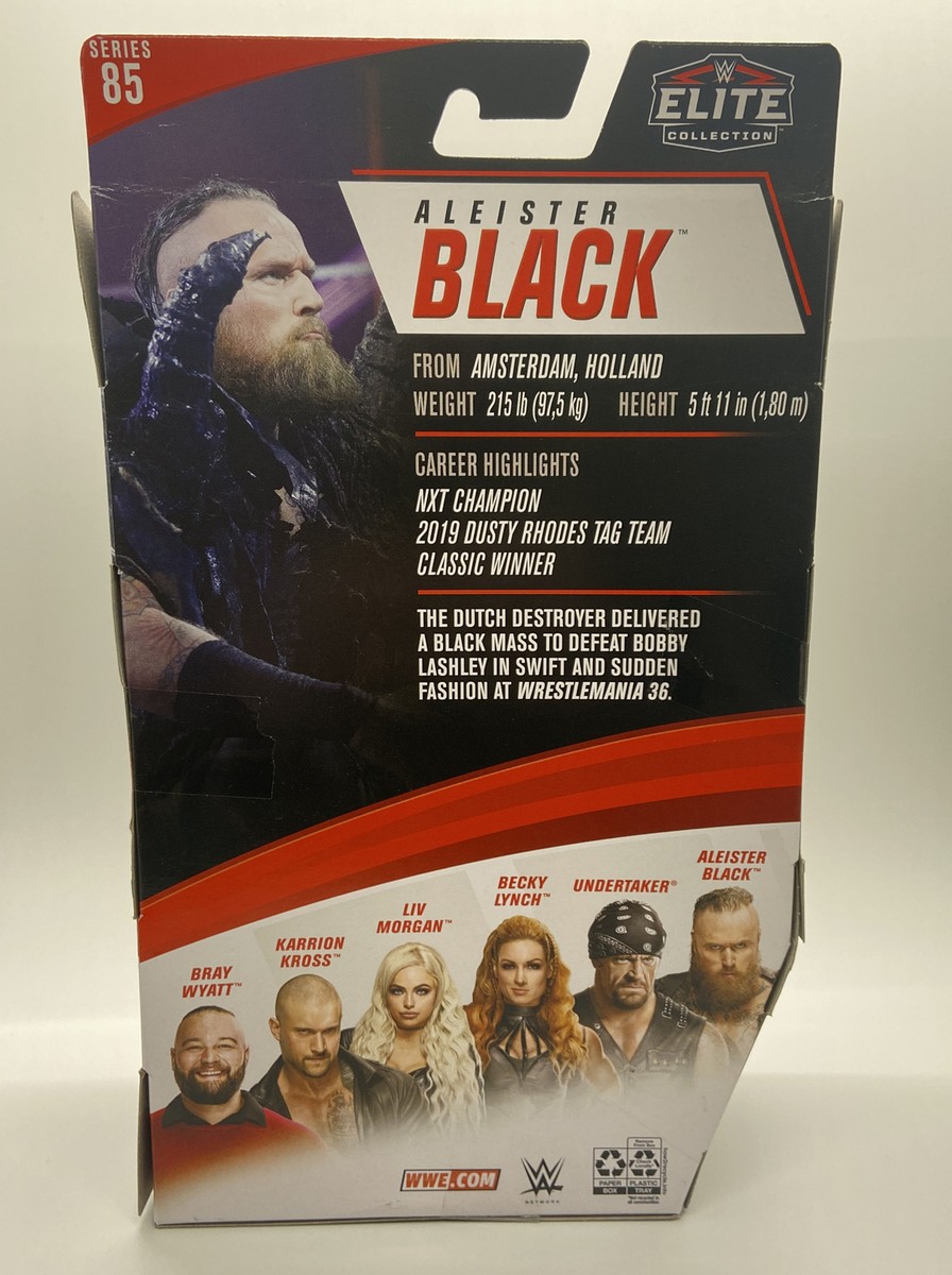 WWE Aleister Black Elite Series 85 Wrestling AEW Malekai