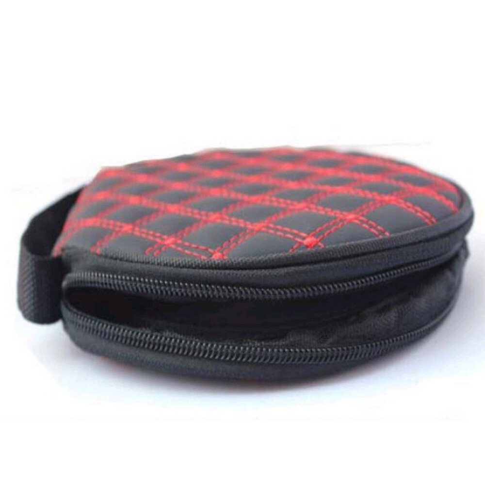 Portable Round Zippered Car/Home 20 CD DVD VCD Disc Holder Wallet Storage Bag