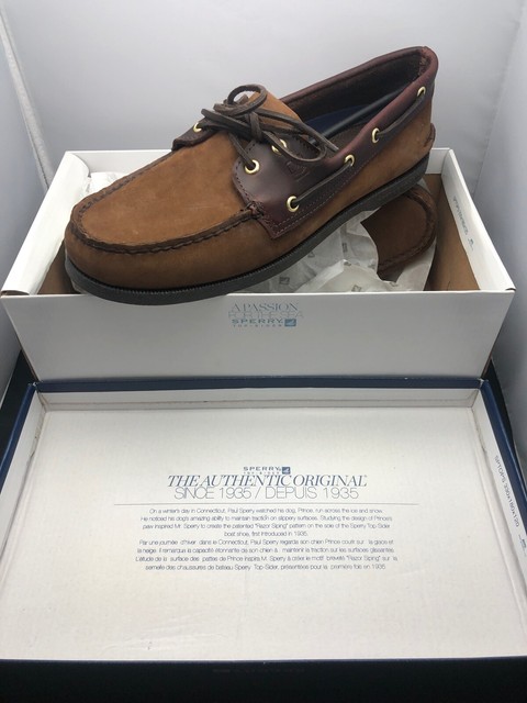 sperry authentic original 2 eye