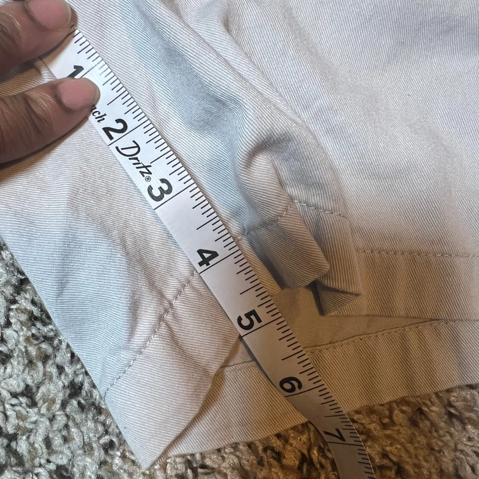 J. Pantalones Cortos Chinos Crew Caqui Beige Informales Todos los Días Talla 10 Foto 4 de 4