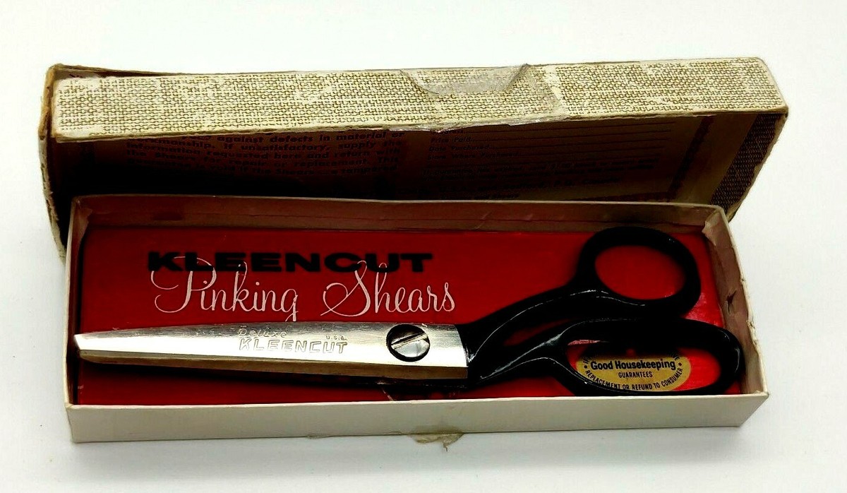 Excellent Vintage Kleencut Pinking Shears model 180 size 7.0” | eBay