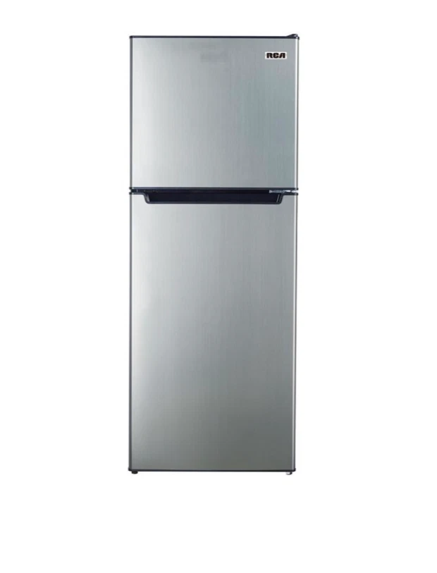 Small stainless steel online refrigerator