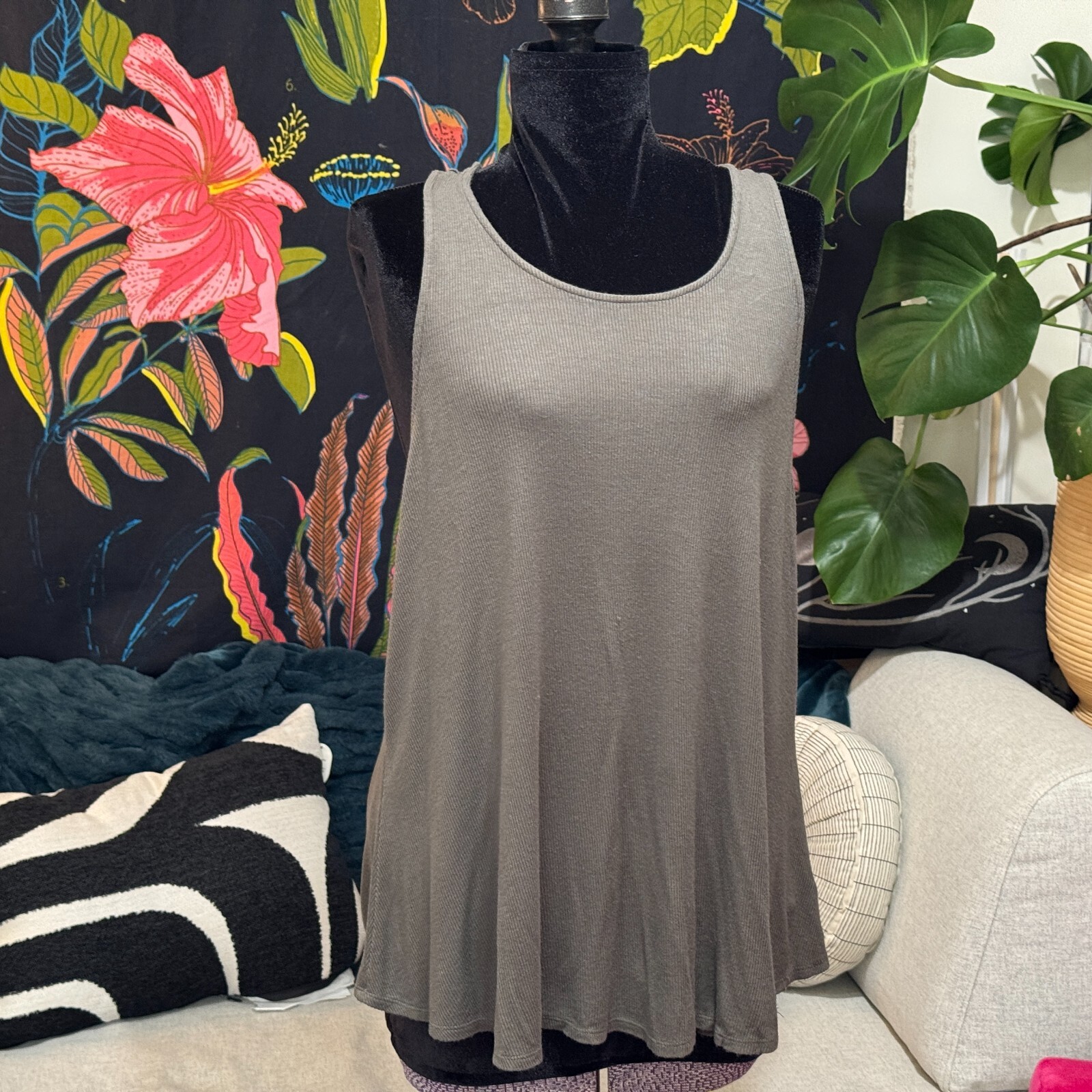 Mossimo Supply Co Basic Racerback Ribbed Tank Top… - image 6