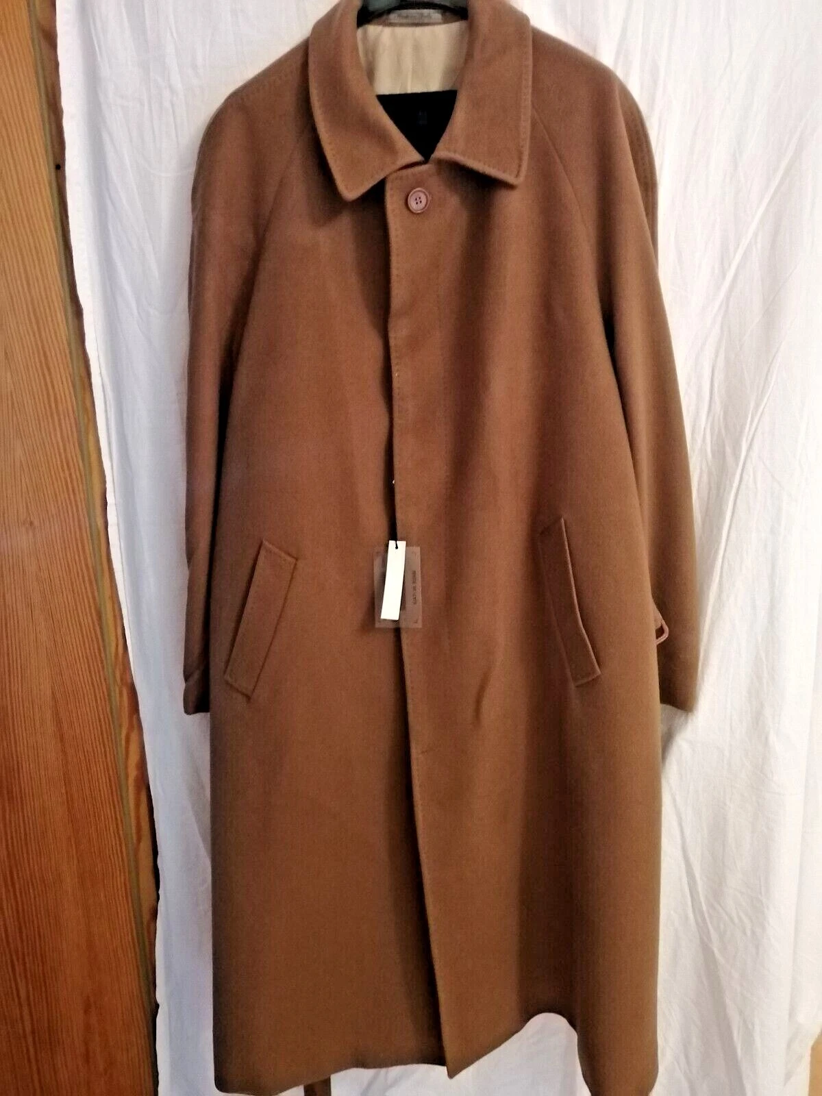 Cappotto invernale uomo Alexander Mcqueen beige taglia 50 52 nuovo winter coat new