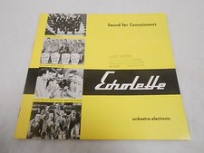 VINTAGE MUSICAL INSTRUMENT CATALOG #10038 -(1960s) ECHOLETTE AMPLIFIERS etc