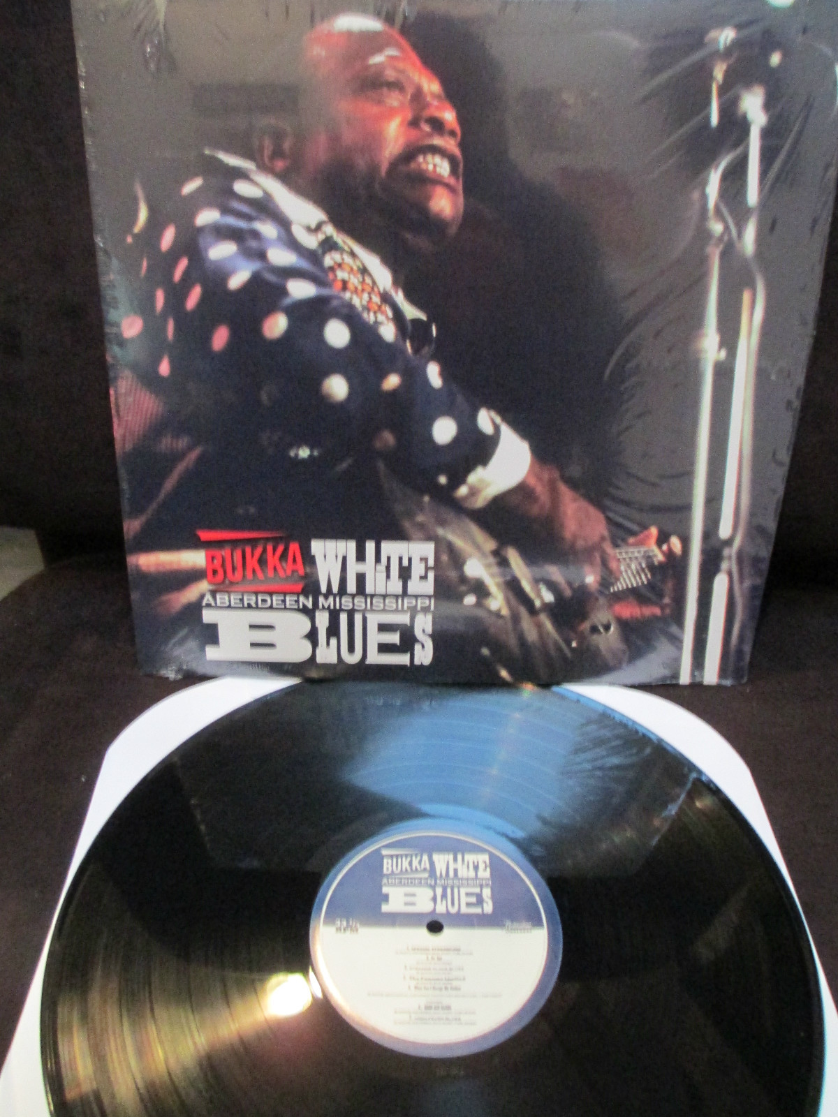 BUKKA WHITE Aberdeen Mississippi Blues LP Blues Jitterbug Swing Fixin