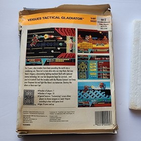 Veigues Tactical Gladiator Box ONLY Turbo Grafx 16 * Cardboard Outer Box 