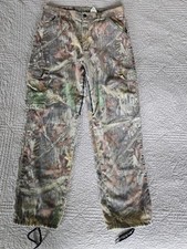 Vintage 90s Liberty Realtree Camo Cargo Pants Hunting 34x32 M