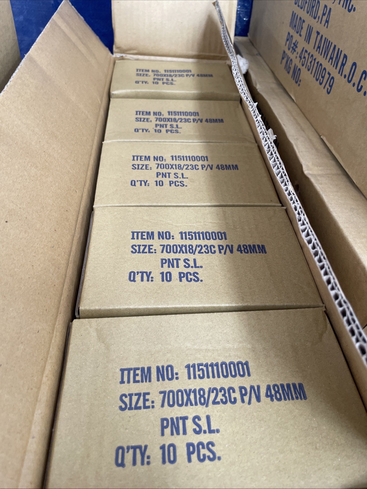 Wholesale 50 Co-op 700c Road Bike Inner Tube - 700 x 18/23c 