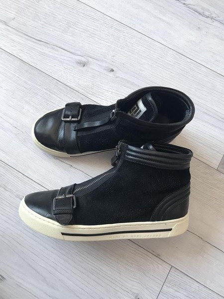 Women Marc Jacobs Boots Black Suede 38