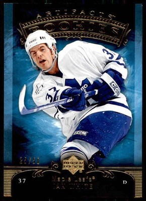 2006-07 Upper Deck Artifacts #217 Ian White #/50 Gold Rookie