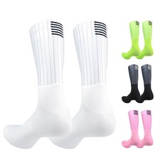 Cycling Slip Pro Socks Anti Seamless Silicone Running Sport Road Bike