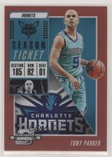 2018-19 Panini Contenders Optic Season Ticket Red Prizm Tony Parker #56 HOF 1u6