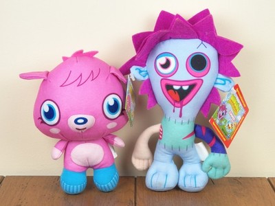 Moshi Monsters 2-Lot Poppet & Zommer 7-8