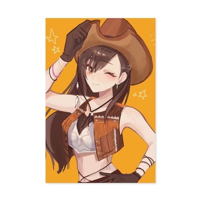 Anime Tifa Lockhart Final Fantasy VII Paper Poster 210 GSM V1