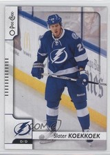 2017-18 O-Pee-Chee Slater Koekkoek #11 2j2