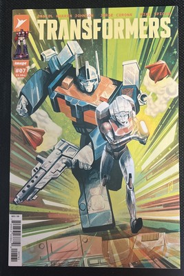 Transformers #7 1:100 Variante Image Comics 2024 Skybound Mike Del Mundo Comic