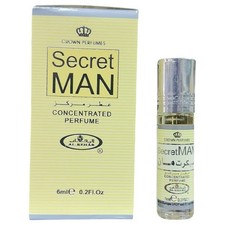 (3 Pack) Al Rehab Secret Man Oil Roll On 6mL Concentrated Perfume