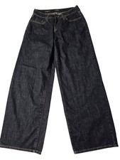 Wild Fable Wide Leg Low Rise Baggy Dark Wash Jeans 90s Y2K Style 6R