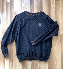 Vintage Golf Pullover The University of New Mexico Slazenger Black Paisley PGA