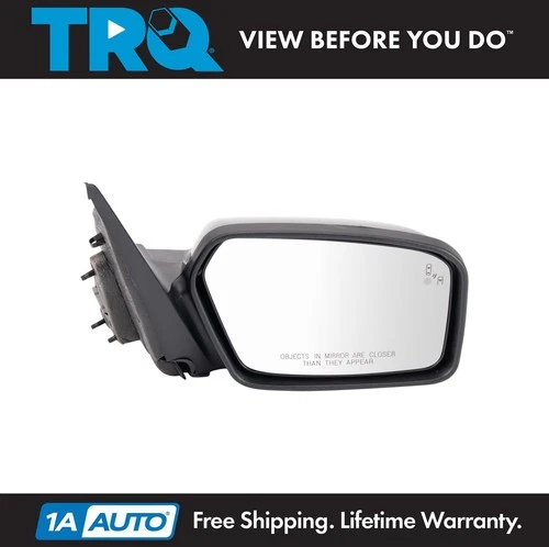 TRQ Exterior Mirror Power Heated Blind Spot RH for Ford Fusion Mercury Milan