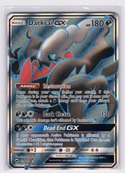 Darkrai GX 139/147 Burning Shadows Full Art Ultra Rare