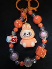 2025 Cartoon MONSTERS Keychain Lobster Clip  Resin Charm for Bags  Gift Orange