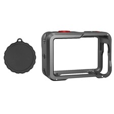 Aluminum Protective Cage for ACTION6 Sports Cameras Frame with Lens Cover