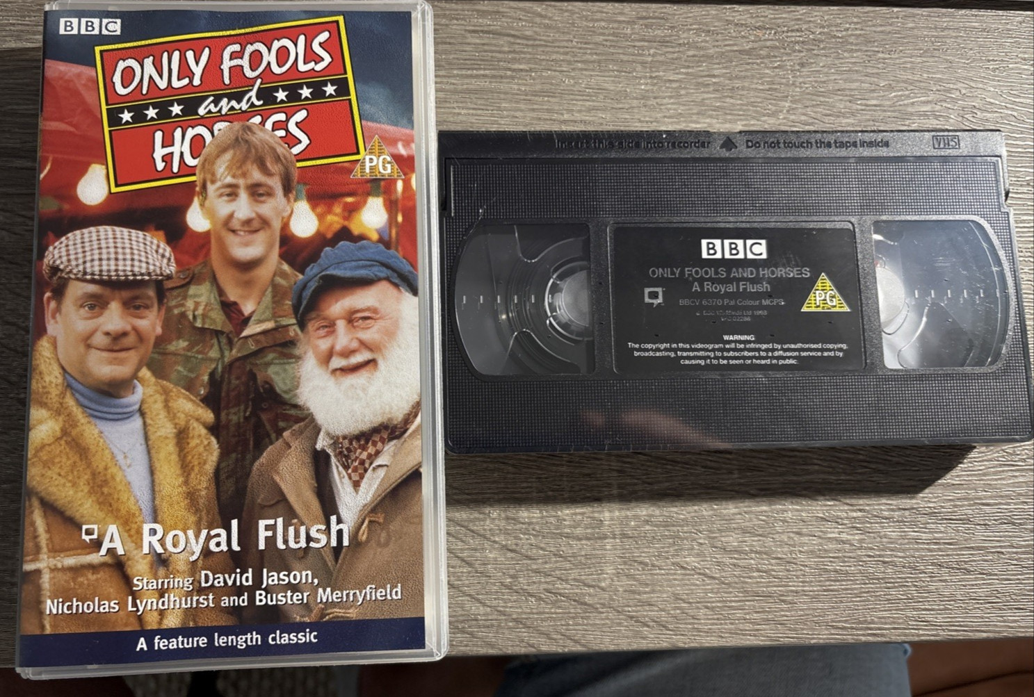 ONLY FOOLS AND HORSES - A Royal Flush : VHS Video ' Uncut Version ' 76 Mins NEW