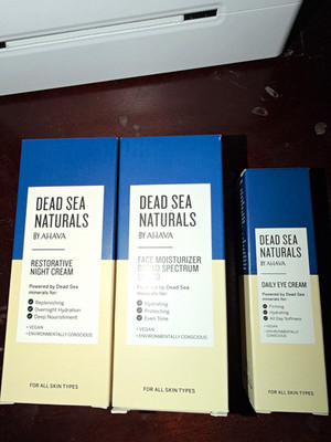 Dead Sea Naturals by AHAVA Paraben-Free Vegan