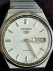 Vintage 1984 Seiko 5 Automatic Men's Watch Day Date 6309-8930