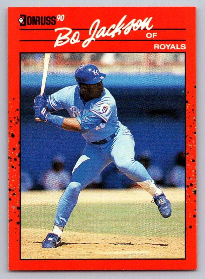 1990 Donruss Bo Jackson Kansas City Royals #61